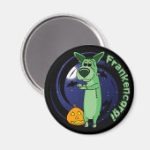 Frankenstein Corgi Magnet (Voorkant / Achterkant)