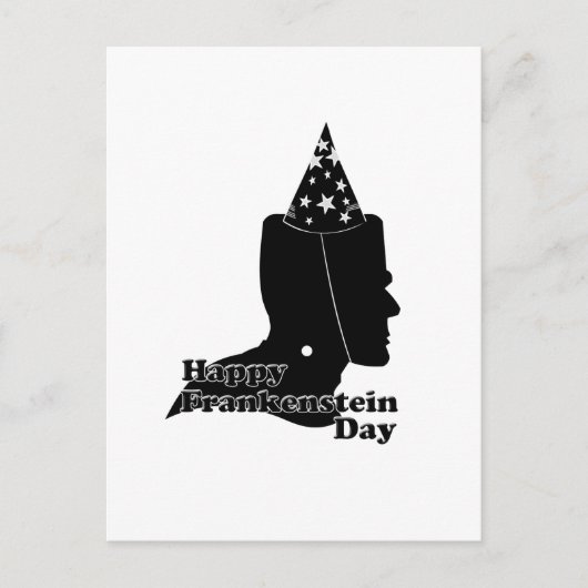 Frankenstein Day Briefkaart (Voorkant)