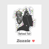 Frankenstein Day Sticker (Vel)