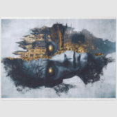 Frankenstein Decoupage Tissue Paper Tissuepapier (Voorkant)