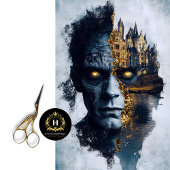 Frankenstein Decoupage Tissue Paper Tissuepapier