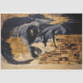 Frankenstein Decoupage Tissue Paper Tissuepapier (Voorkant)