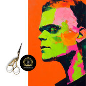 Frankenstein decoupage tissuepapier