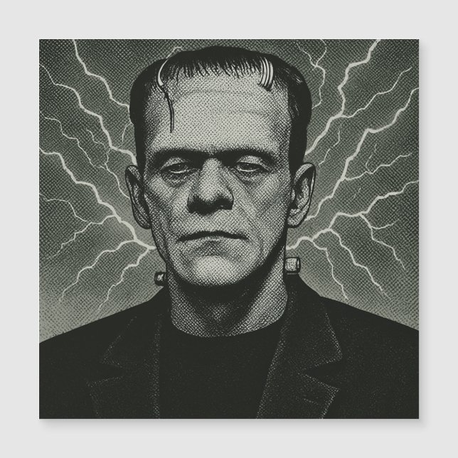 Frankenstein Electricity Art (Voorkant)