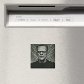 Frankenstein Electricity Art Magneet (Insitu (Vaatwasser))