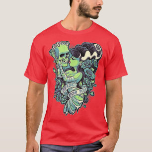 Frankenstein en Bride maakten jou T-shirt