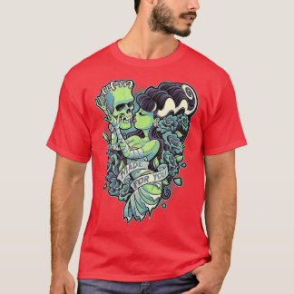 Frankenstein en Bride maakten jou T-shirt