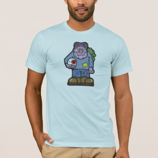 frankenstein en kikker t-shirt