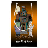Frankenstein en Mummy Halloween Gift Bag Klein Cadeauzakje (Voorkant)