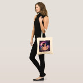 Frankenstein en zijn bruid tote bag (Voorkant (model))