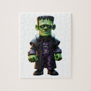 Frankenstein Figuur Jigsaw Puzzle Legpuzzel