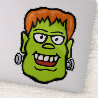 Frankenstein gezicht | Halloween monster Sticker
