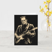 Frankenstein Gitaar Kaart (Gele Bloem)