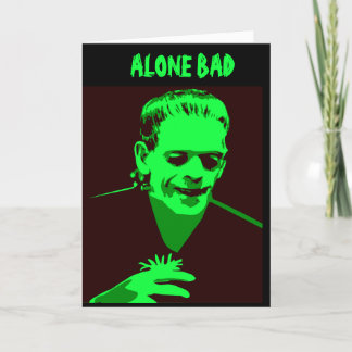 Frankenstein - Goede vriend Feestdagen Kaart