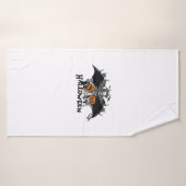 Frankenstein Halloween Badhanddoek (Badhanddoek)