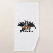 Frankenstein Halloween Badhanddoek (Badhanddoek)
