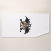 Frankenstein Halloween Badhanddoek (Badhanddoek)