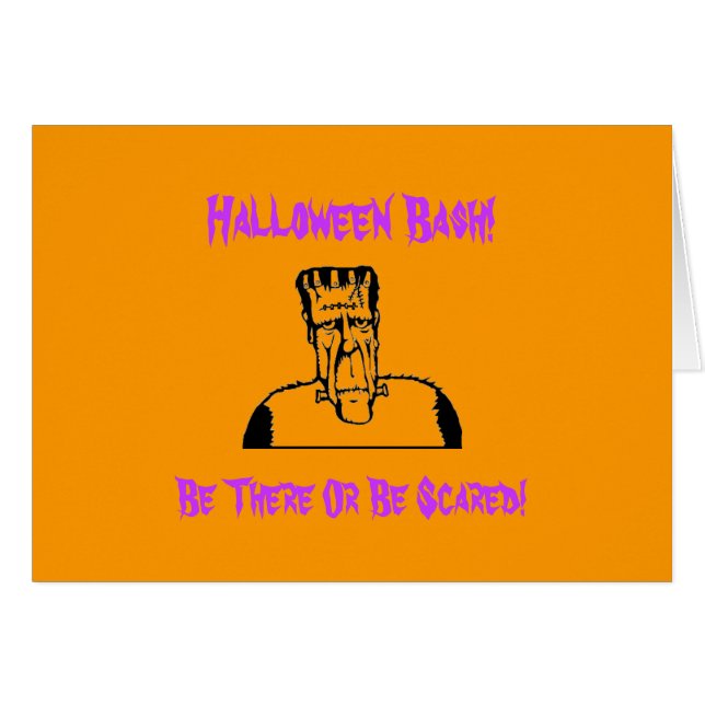 Frankenstein Halloween Bash! (Voorkant Horizontaal)