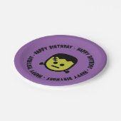 Frankenstein Halloween Birthday Paper borden Papieren Bordje (Gekanteld)