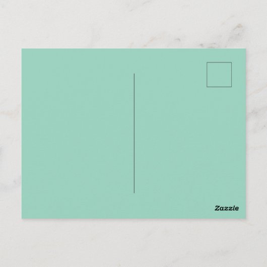 Frankenstein Halloween Briefkaart (Achterkant)