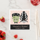 Frankenstein Halloween Bruiloft Servet (Insitu)