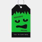 Frankenstein Halloween Cadeau Labels Cadeaulabel (Voorkant)