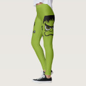 Frankenstein Halloween Face Leggings (Links)