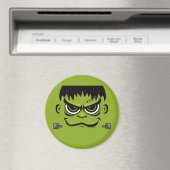 Frankenstein Halloween Face Magneet (Insitu (Vaatwasser))