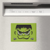 Frankenstein Halloween Face Magneet (Insitu (Vaatwasser))