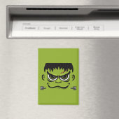 Frankenstein Halloween Face Magneet (Insitu (Vaatwasser))