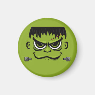 Frankenstein Halloween Face Magneet