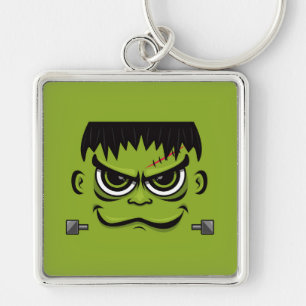 Frankenstein Halloween Face Sleutelhanger