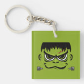 Frankenstein Halloween Face Sleutelhanger (voorkant)