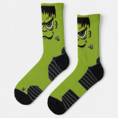 Frankenstein Halloween Face Sokken (Links)