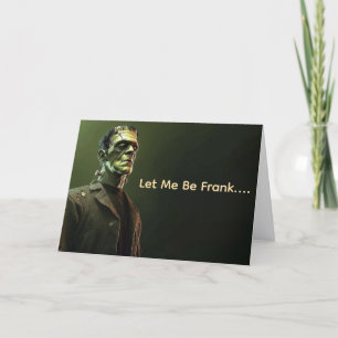 "Frankenstein Halloween Kaart