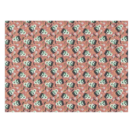 Frankenstein Halloween Monster Mash Tafelkleed (Voorkant (Horizontaal))