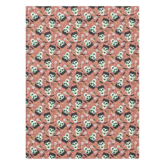 Frankenstein Halloween Monster Mash Tafelkleed (Voorkant)