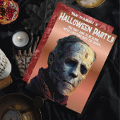 Frankenstein Halloween Party Kaart