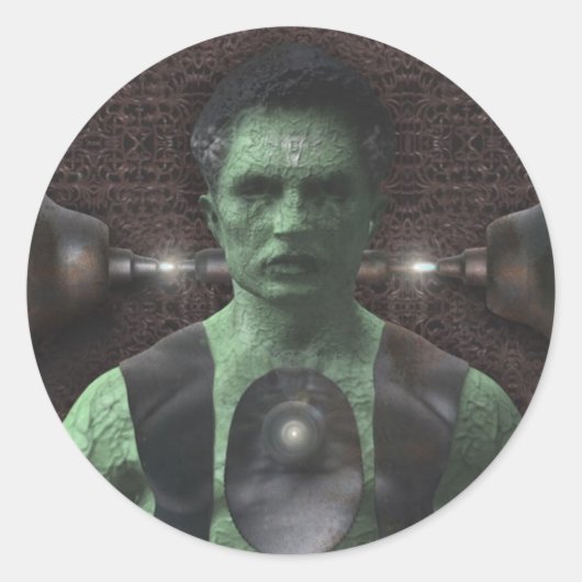 Frankenstein - Halloween Stickers (Voorkant)