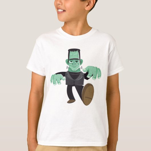 Frankenstein Halloween T-Shirt (Voorkant)