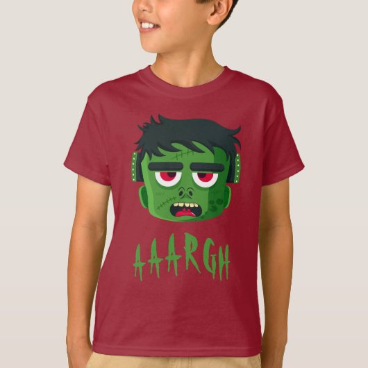 Frankenstein Halloween T-shirt (Voorkant)