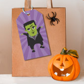 Frankenstein Happy Halloween Cadeaulabel