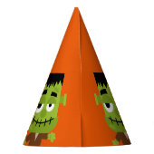 Frankenstein Het is Halloween Feesthoedjes (Achterkant)