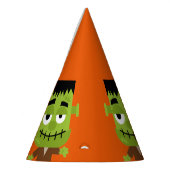 Frankenstein Het is Halloween Feesthoedjes (Links)