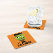 Frankenstein Het is Halloween Kartonnen Onderzetters (Insitu)