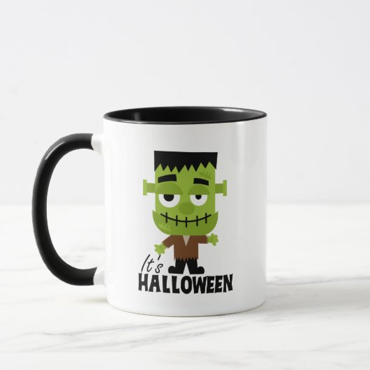 Frankenstein Het is Halloween Mok (Links)