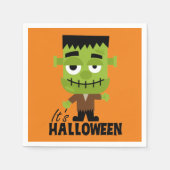 Frankenstein Het is Halloween Servet (Voorkant)