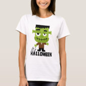 Frankenstein Het is Halloween T-shirt (Voorkant)