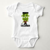 Frankenstein Het is Halloween Toddler T-shirt (Voorkant)