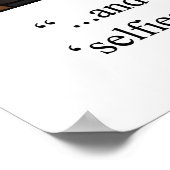 Frankenstein Humor Monster Poster (Hoek)